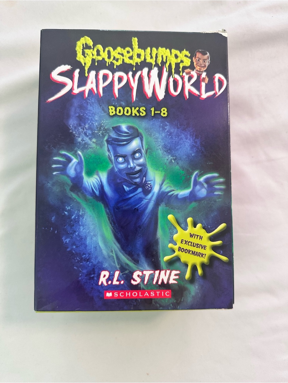 Scholastic Goosebumps SlappyWorld Collection - books 1-8